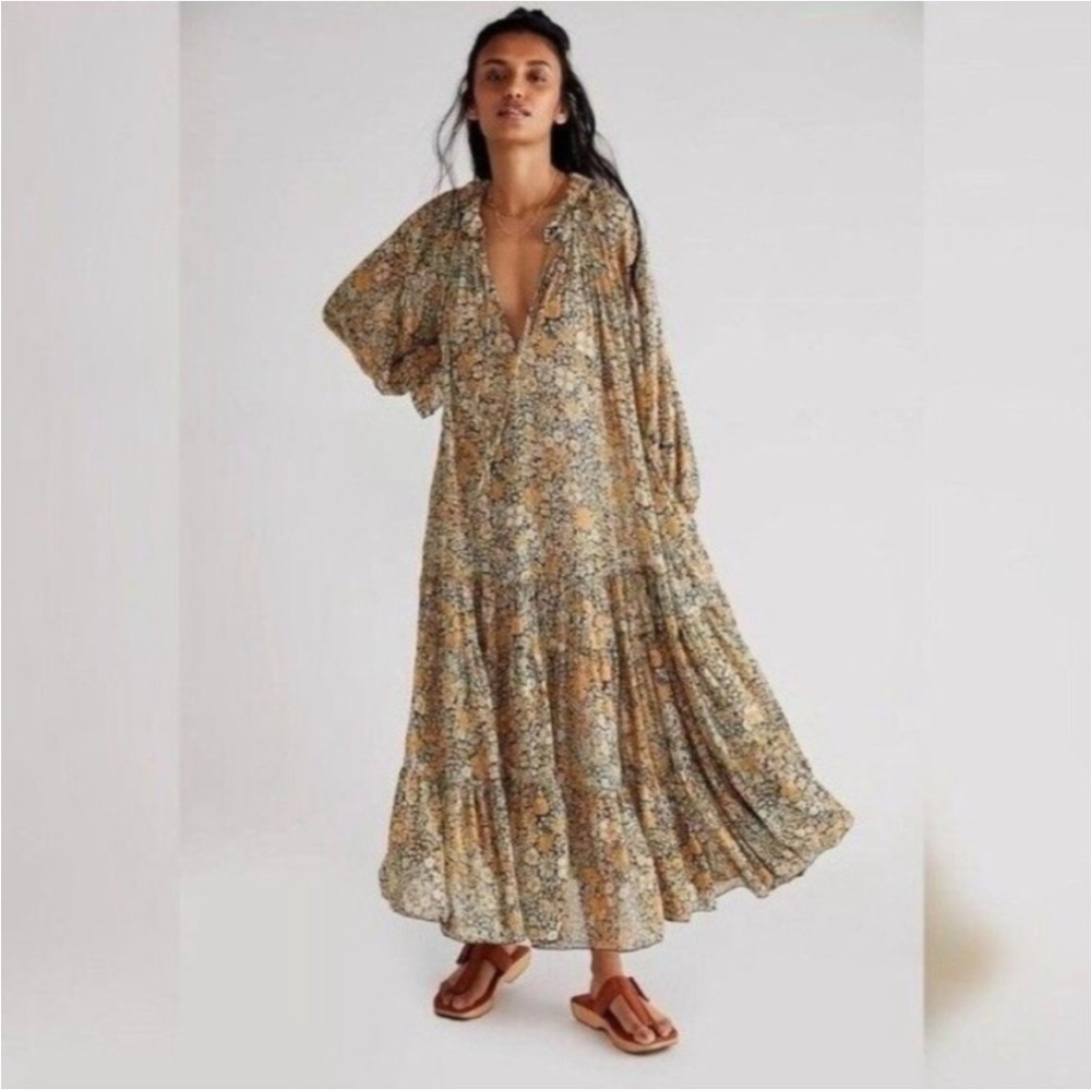 Free People Feelin Groovy Dress Large